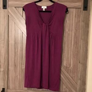 Loft Purple Sundress Medium